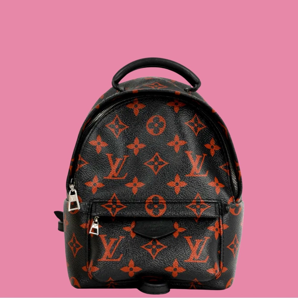 Louis Vuitton Palm Springs Mini Infrarouge Red Black